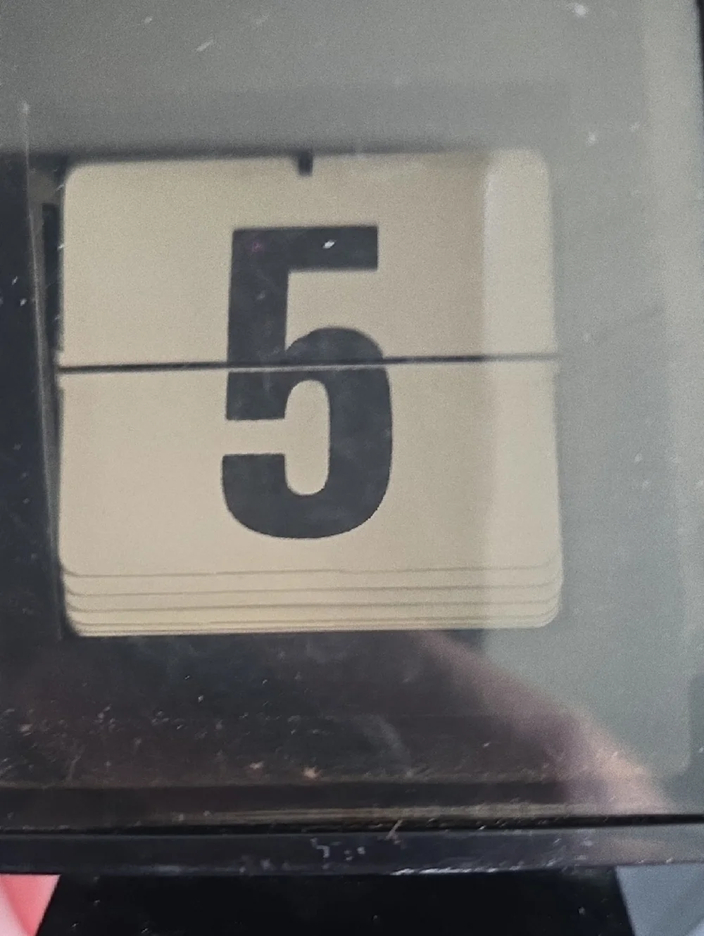 Vintage Park Sherman Desk Calendar with Push Button